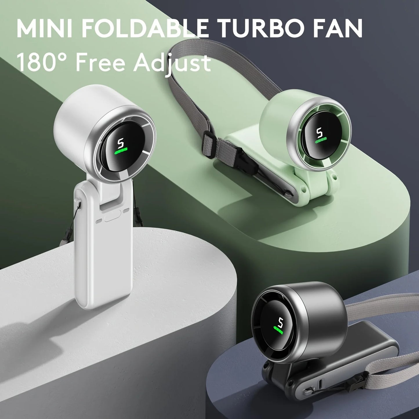 Airelo™ 180° Pocket Fan