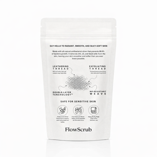 FlowScrub™ Deep Clean Back Towel