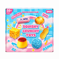 6-Piece Crunchy ASMR Squishies