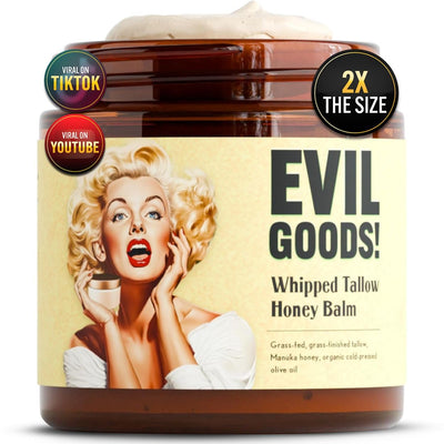 Whipped Tallow & Manuka Honey Moisturizer