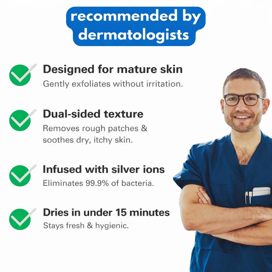 FlowScrub™ Deep Clean Back Towel