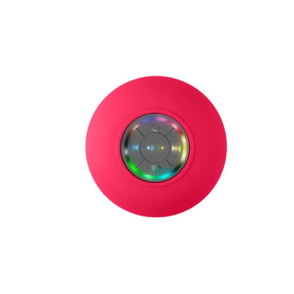 Premium and Durable Waterproof Bluetooth Shower Speaker with LED Lights & Suction Cup – 360° Sound & Hands-Free Calling