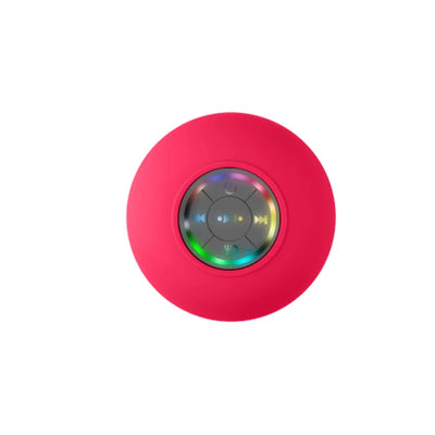 Premium and Durable Waterproof Bluetooth Shower Speaker with LED Lights & Suction Cup – 360° Sound & Hands-Free Calling