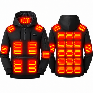 ThermaCore™ Half-Zip 26-Zone Heated Hoodie