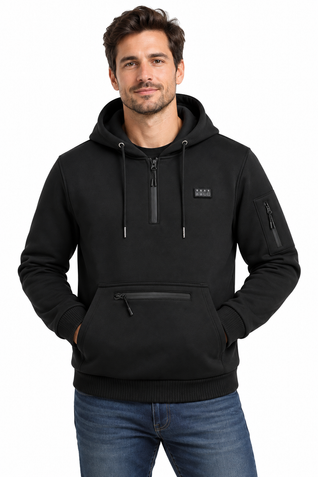 ThermaCore™ Half-Zip 26-Zone Heated Hoodie