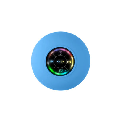 Premium and Durable Waterproof Bluetooth Shower Speaker with LED Lights & Suction Cup – 360° Sound & Hands-Free Calling