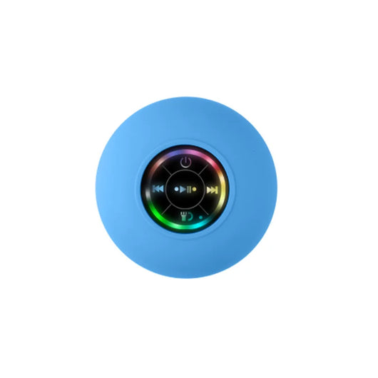 Premium and Durable Waterproof Bluetooth Shower Speaker with LED Lights & Suction Cup – 360° Sound & Hands-Free Calling