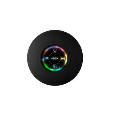 Premium and Durable Waterproof Bluetooth Shower Speaker with LED Lights & Suction Cup – 360° Sound & Hands-Free Calling
