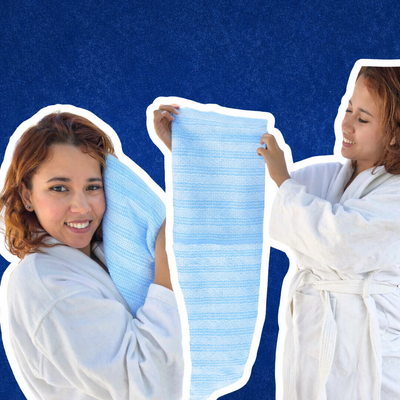 FlowScrub™ Deep Clean Back Towel